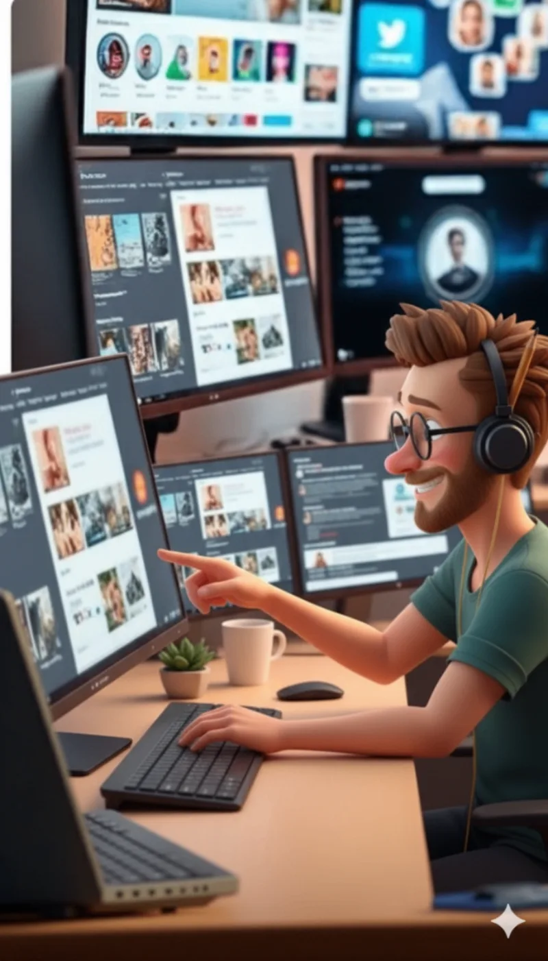 Freedo Social – KI-Assistent für Social-Media-Beiträge